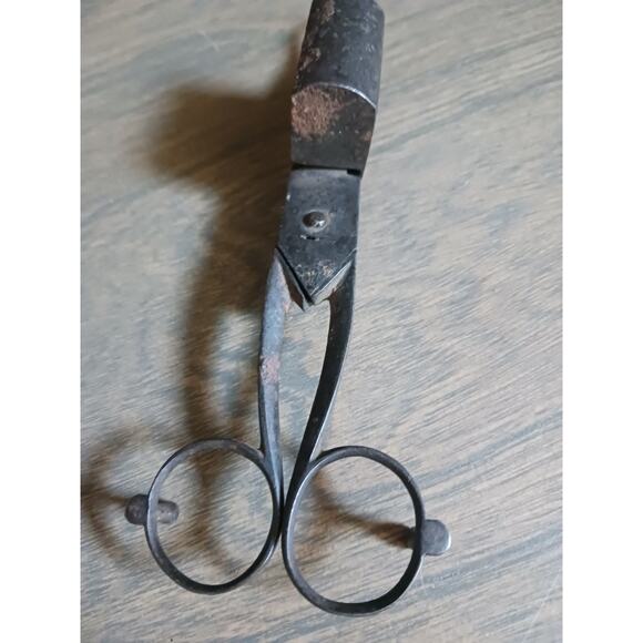 Antique Metal Candle Snuffer Wick Trimmer - Picture 3 of 5